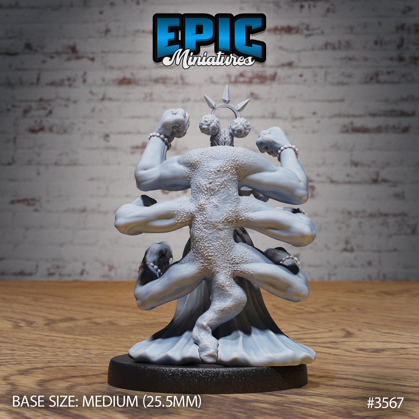 Divine Hands Priestess (3 Variants Available) - Epic Miniatures