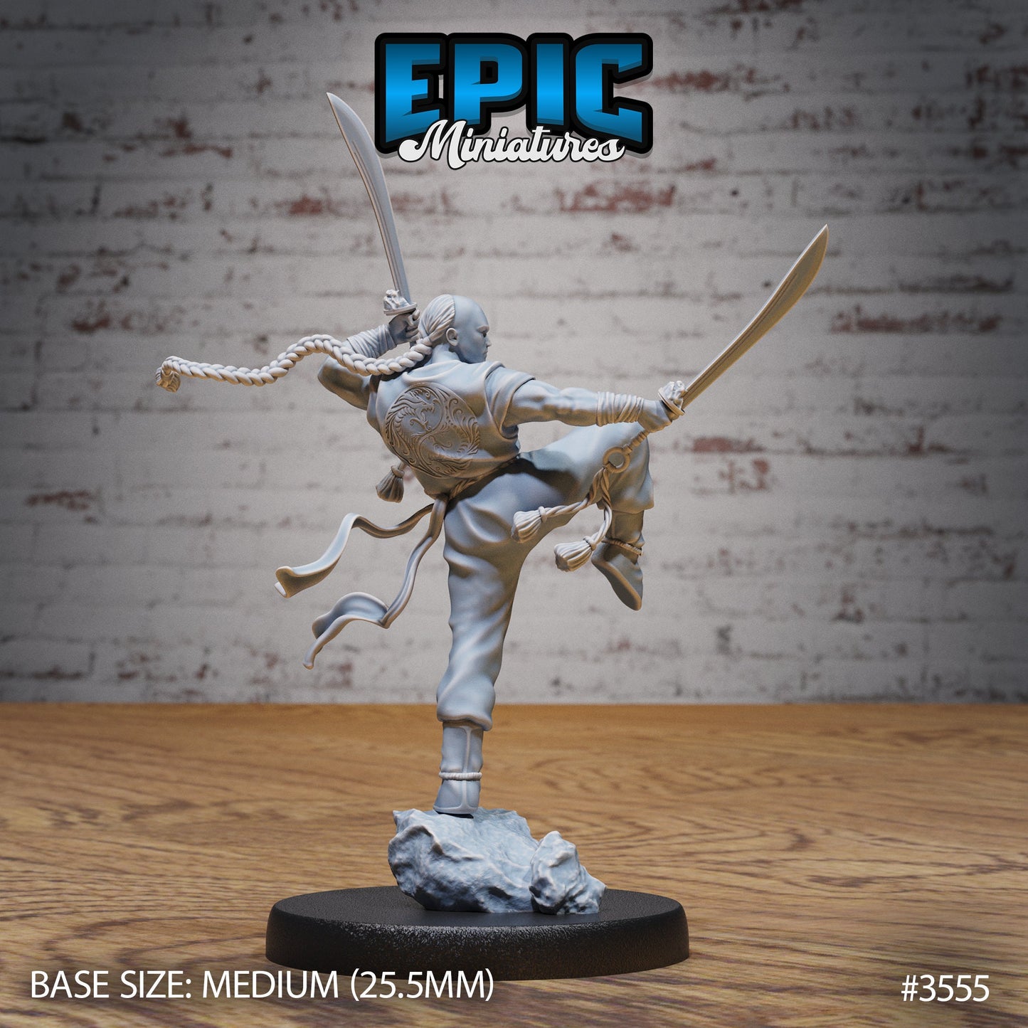 Shaolin Warrior Monk - Epic Miniatures