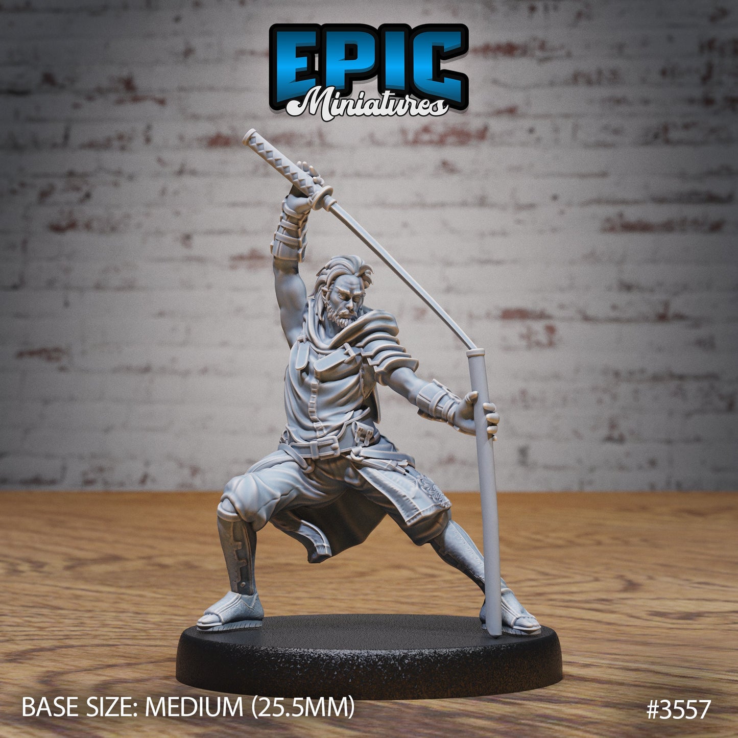 Katana Master (3 Variants Available) - Epic Miniatures