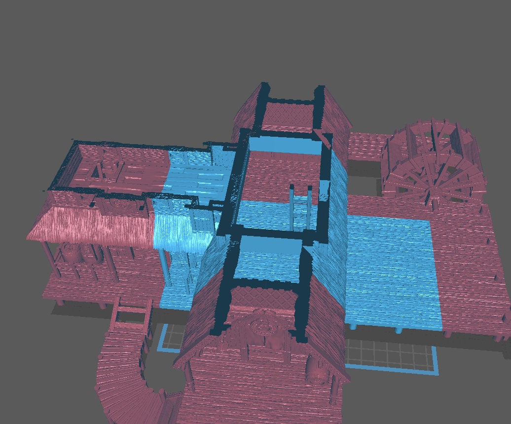 Swimming Tavern, Playable Terrain Piece - Epic Miniatures