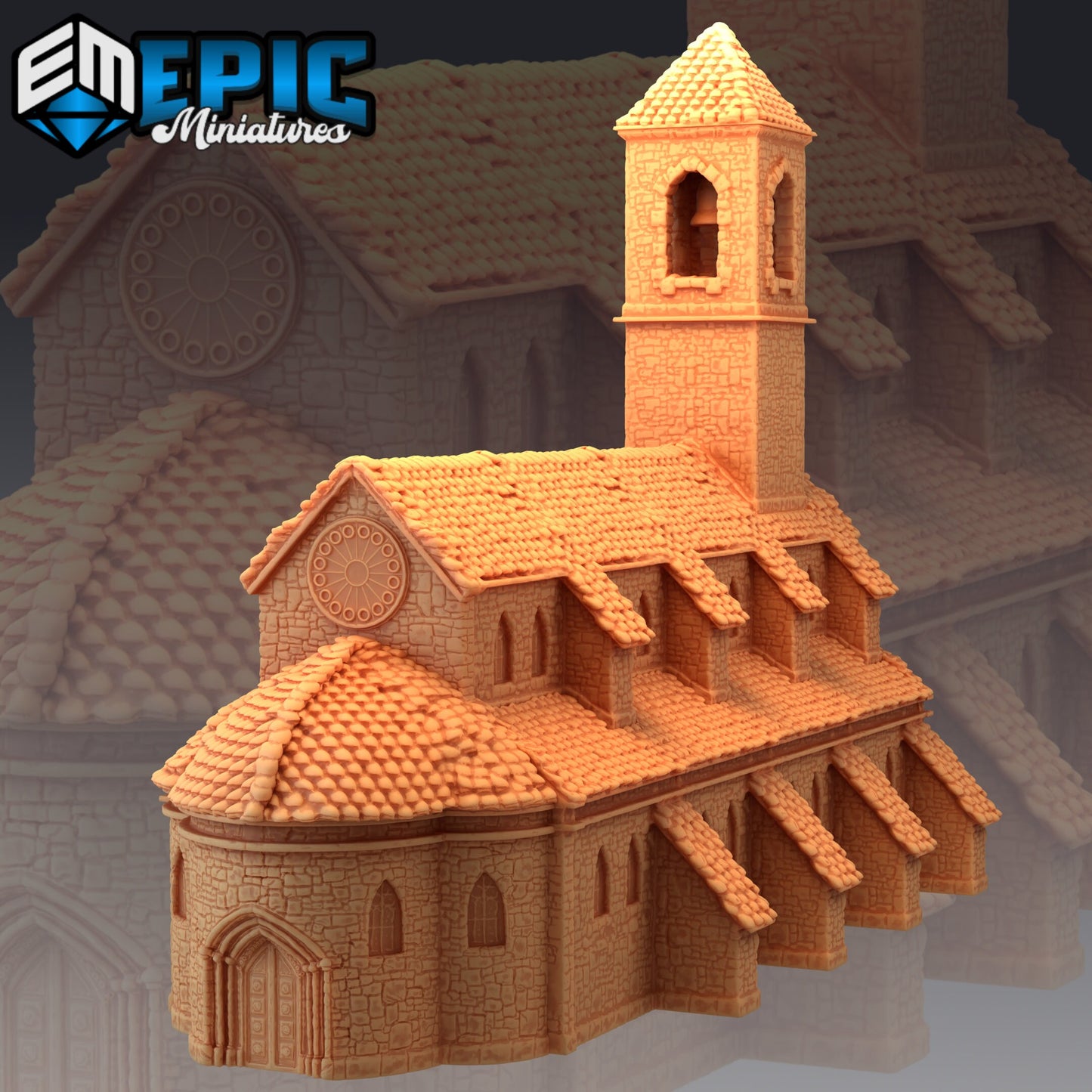 Abandoned Church - Epic Miniatures
