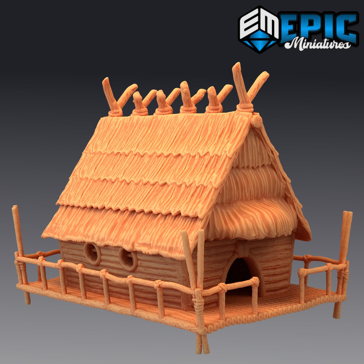 Baba Yaga's Walking Hut (2 Variants Available) - Epic Miniatures