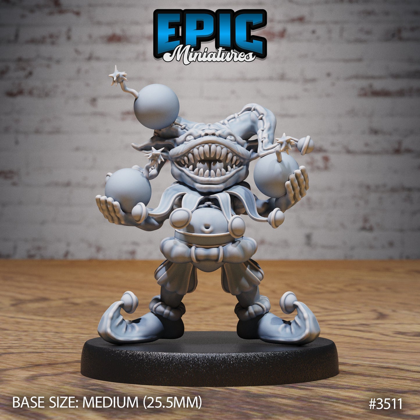 Goblin Clown (3 Variants Available) - Epic Miniatures
