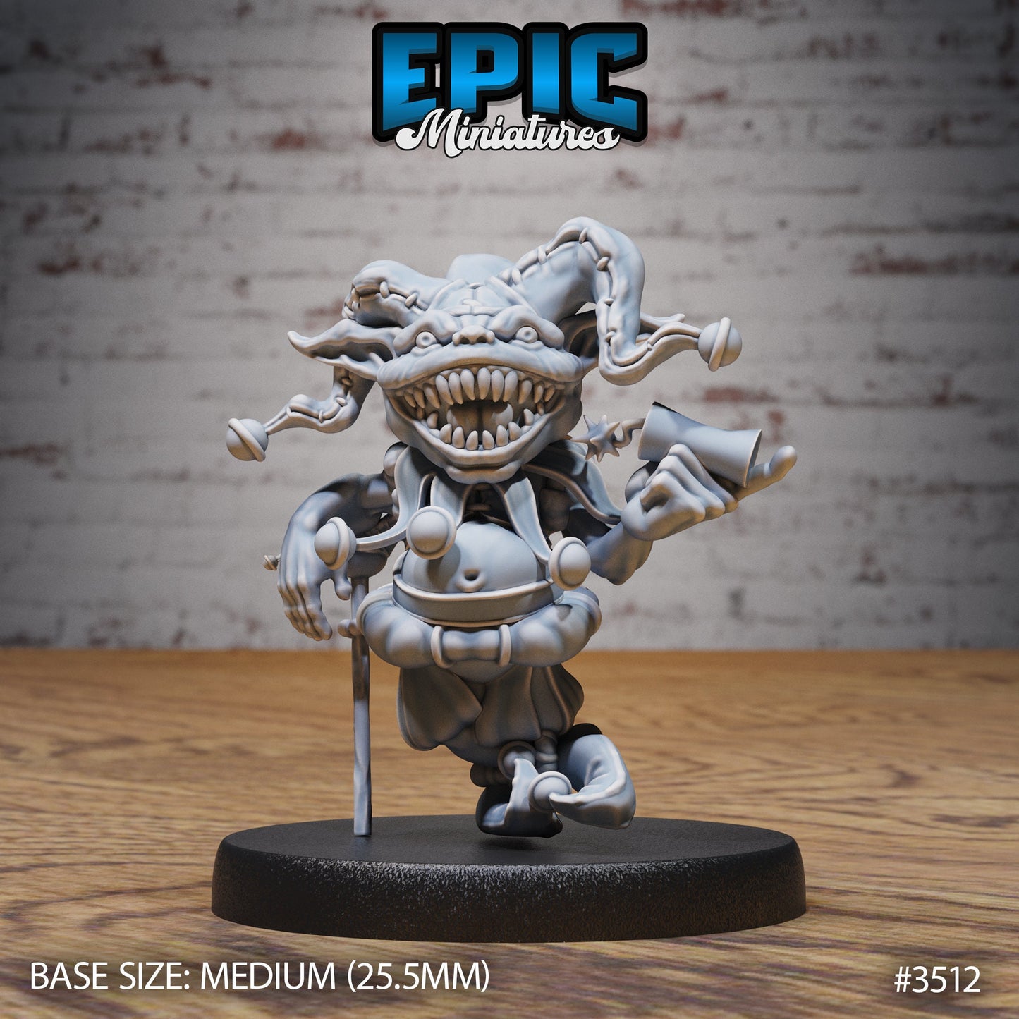Goblin Clown (3 Variants Available) - Epic Miniatures