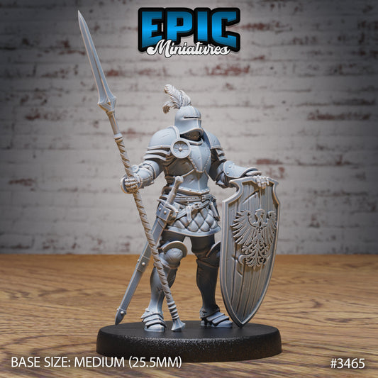 Knight Sir Tristan - Helmet (2 Variants Available) - Epic Miniatures
