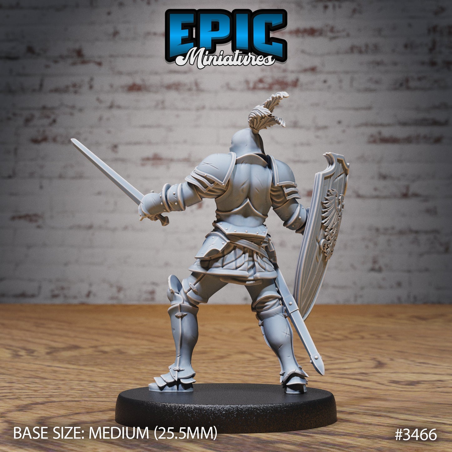 Knight Sir Tristan - Helmet (2 Variants Available) - Epic Miniatures