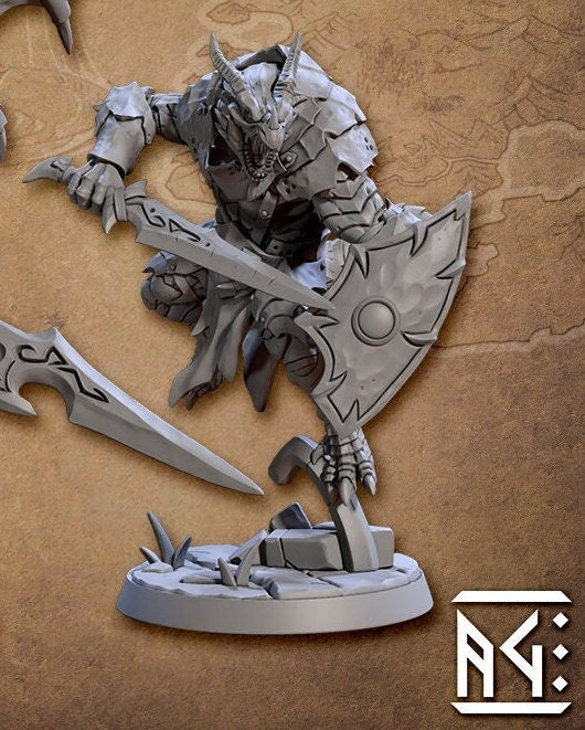 Draconian Shock Troopers (6 Variants Available) - Artisan Guild