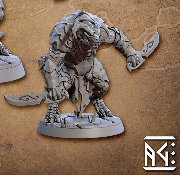 Draconian Shock Troopers (6 Variants Available) - Artisan Guild