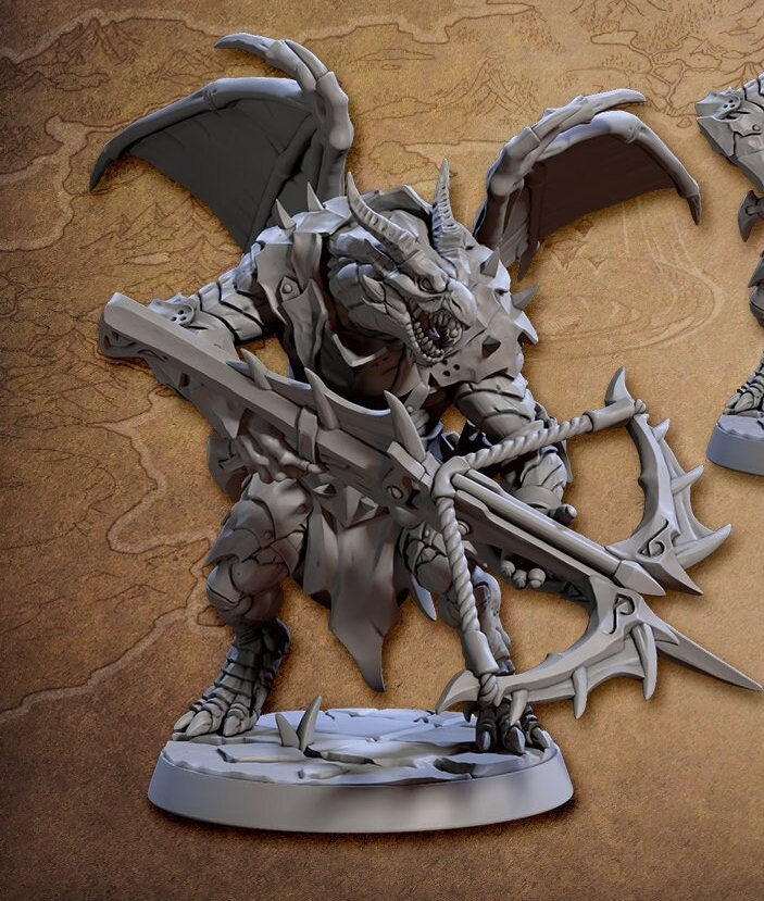 Draconian Winged Shock Troopers (6 Variants Available) - Artisan Guild