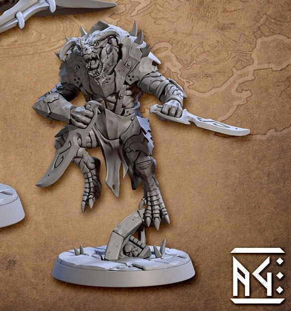 Draconian Shock Troopers (6 Variants Available) - Artisan Guild
