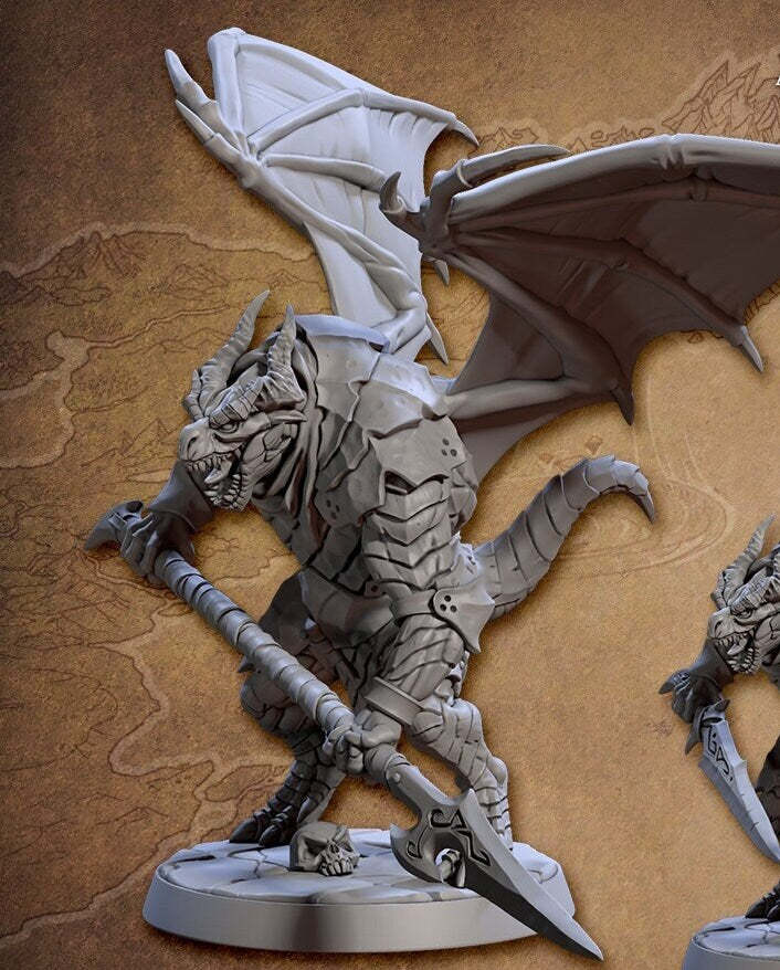 Draconian Winged Shock Troopers (6 Variants Available) - Artisan Guild
