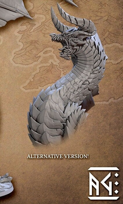 Azgrathok, Chaos Dragonlord (2 Variants Available) - Artisan Guild