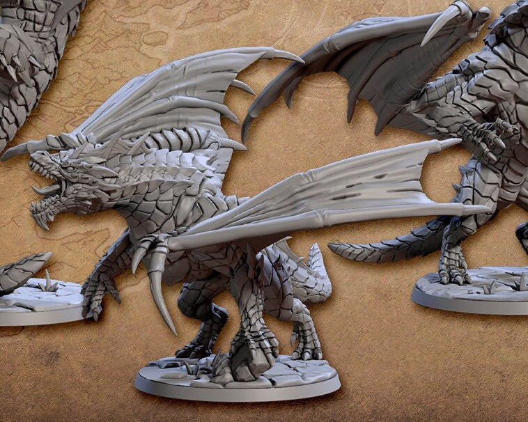 Assault Dragons (4 Variants Available) - Artisan Guild