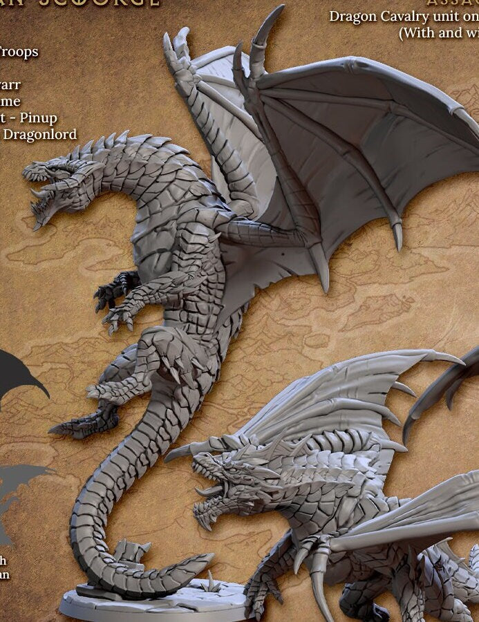 Assault Dragons (4 Variants Available) - Artisan Guild