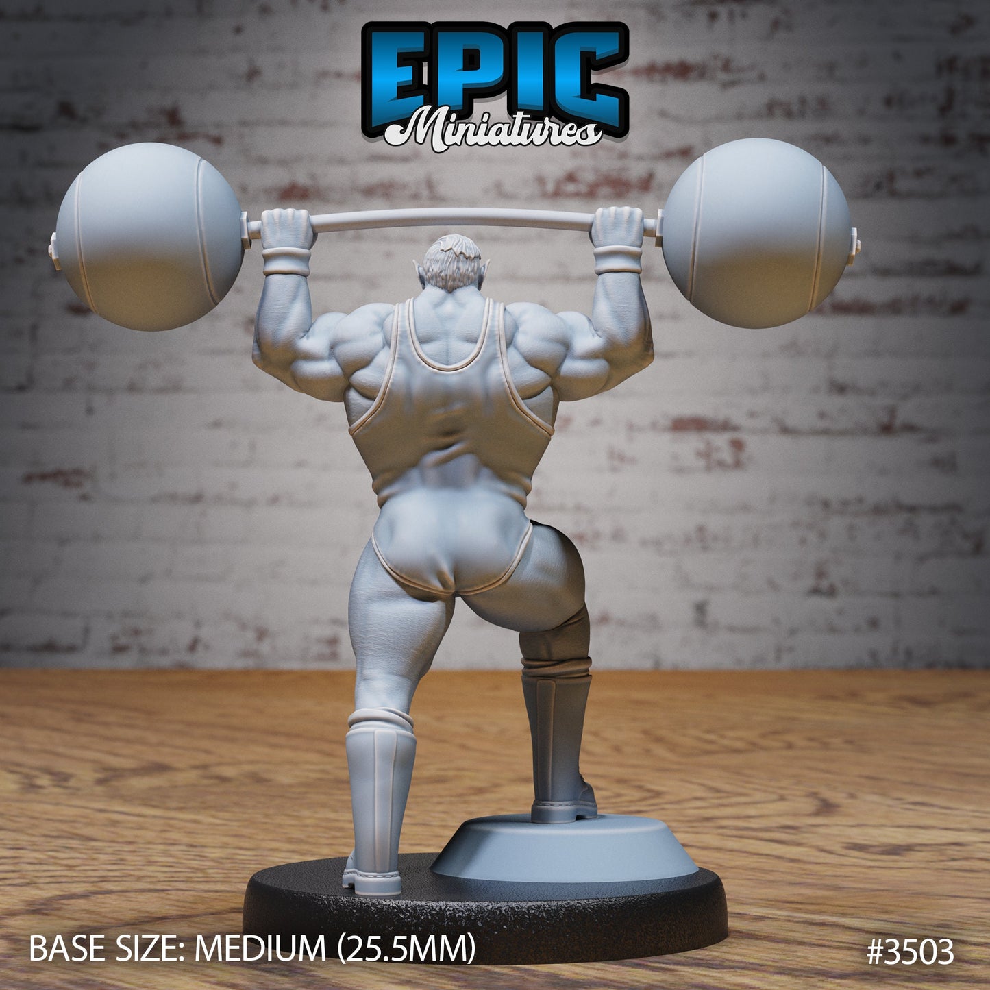 Orc Strongman (3 Variants Available) - Epic Miniatures