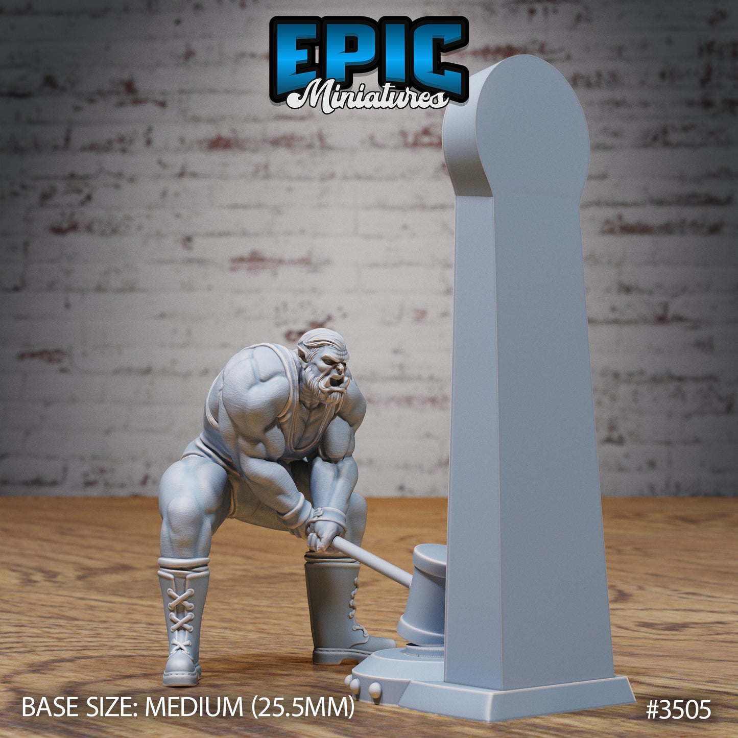 Orc Strongman (3 Variants Available) - Epic Miniatures