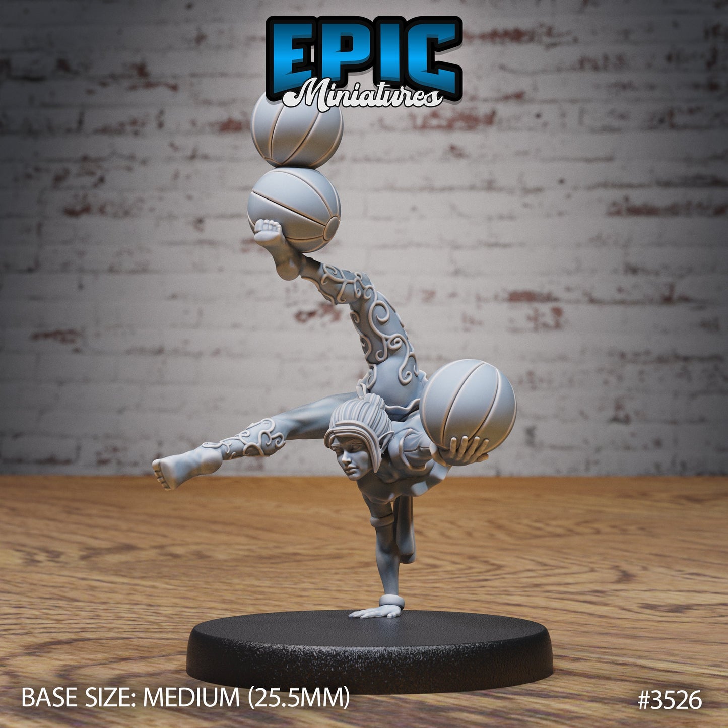 Acrobat Elves, Set 2 (4 Variants Available) - Epic Miniatures