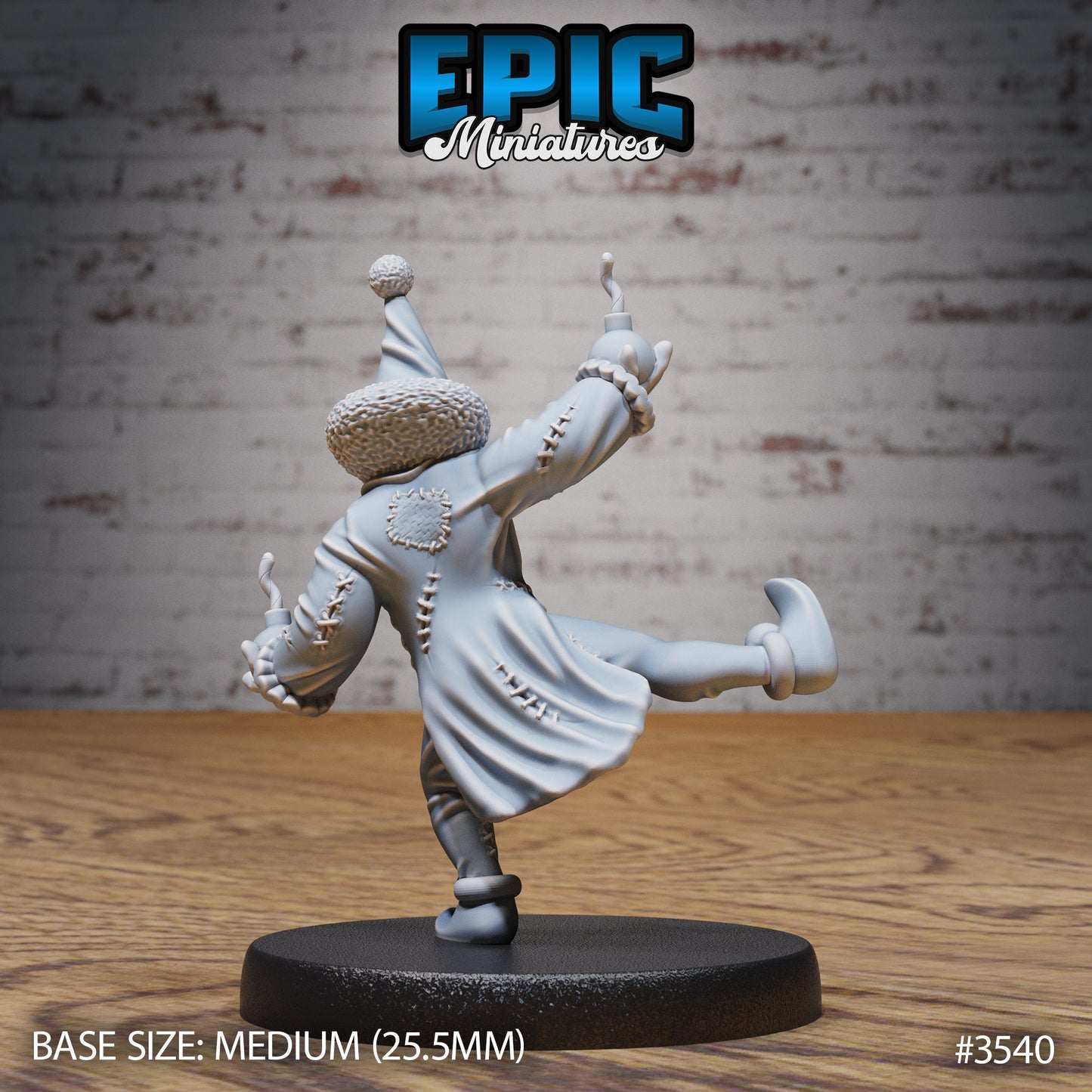 Horror Clown, Set 2 (4 Variants Available) - Epic Miniatures