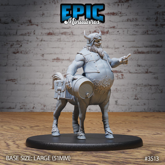 Drunk Centaur (3 Variants Available) - Epic Miniatures
