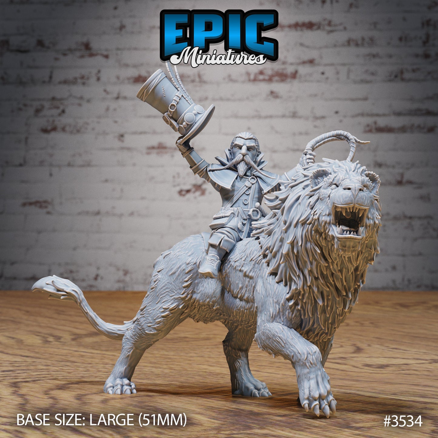 Halfling Lion Tamer (4 Variants Available) - Epic Miniatures