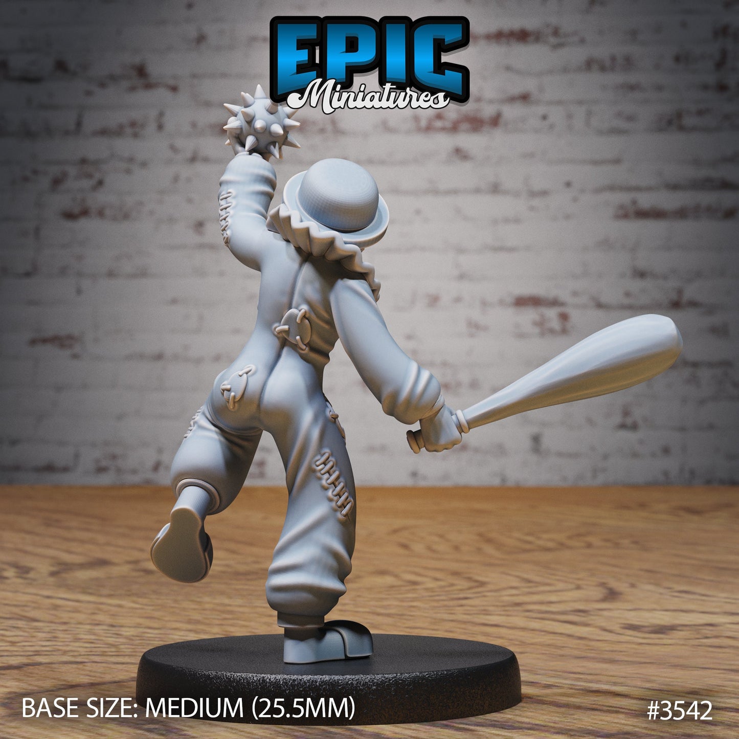 Horror Clown, Set 2 (4 Variants Available) - Epic Miniatures