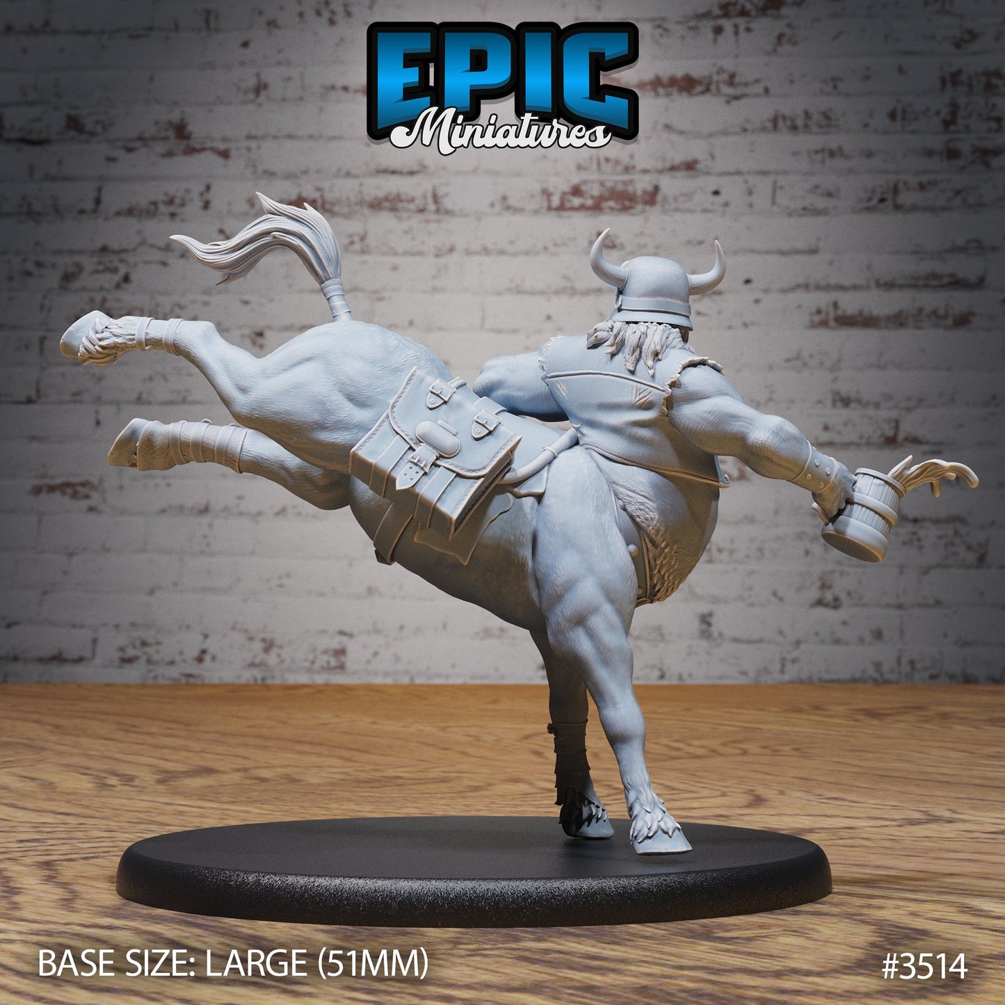 Drunk Centaur (3 Variants Available) - Epic Miniatures