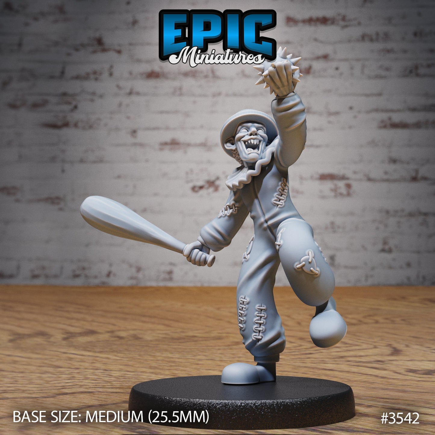 Horror Clown, Set 2 (4 Variants Available) - Epic Miniatures