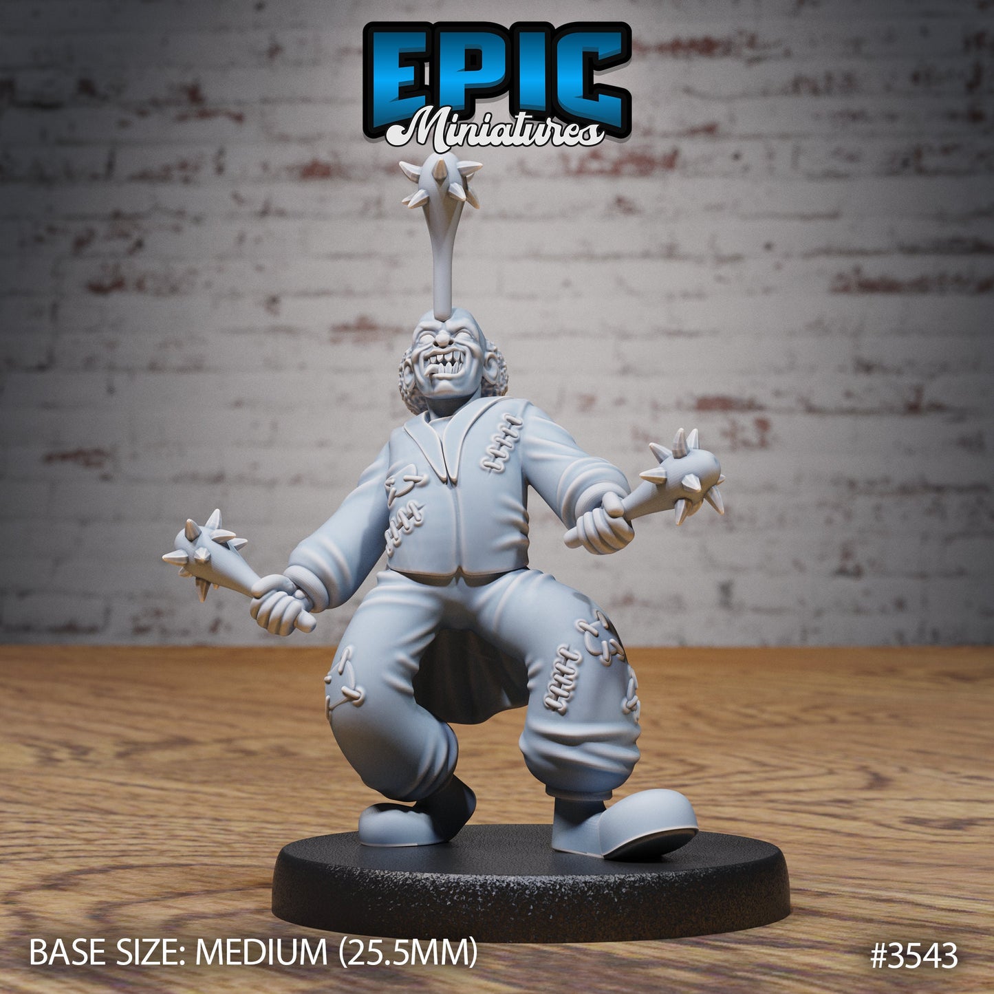 Horror Clown, Set 2 (4 Variants Available) - Epic Miniatures