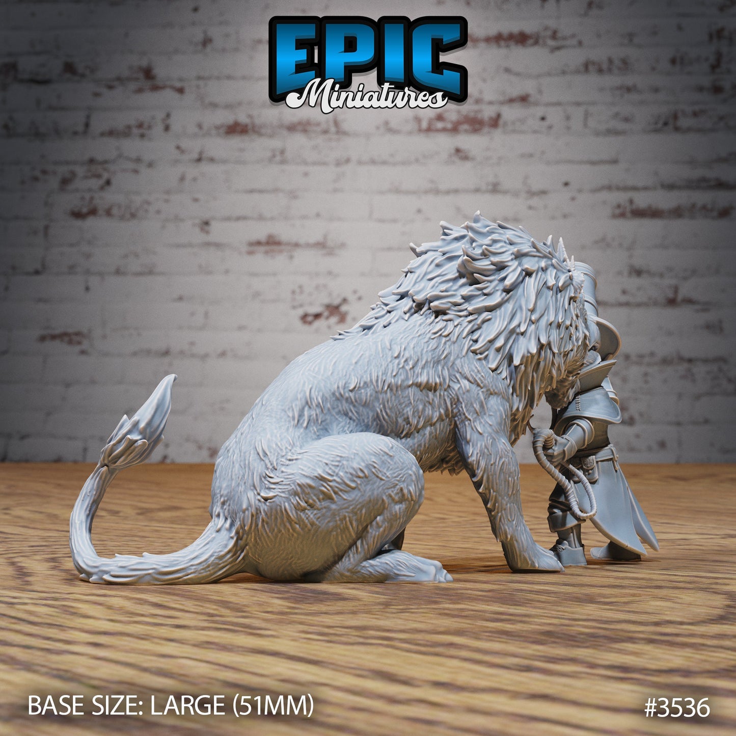 Halfling Lion Tamer (4 Variants Available) - Epic Miniatures
