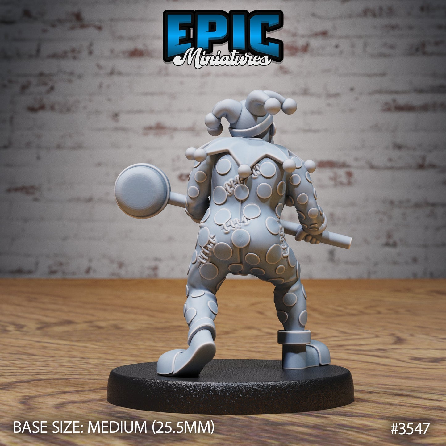 Horror Clown, Set 3 (4 Variants Available) - Epic Miniatures
