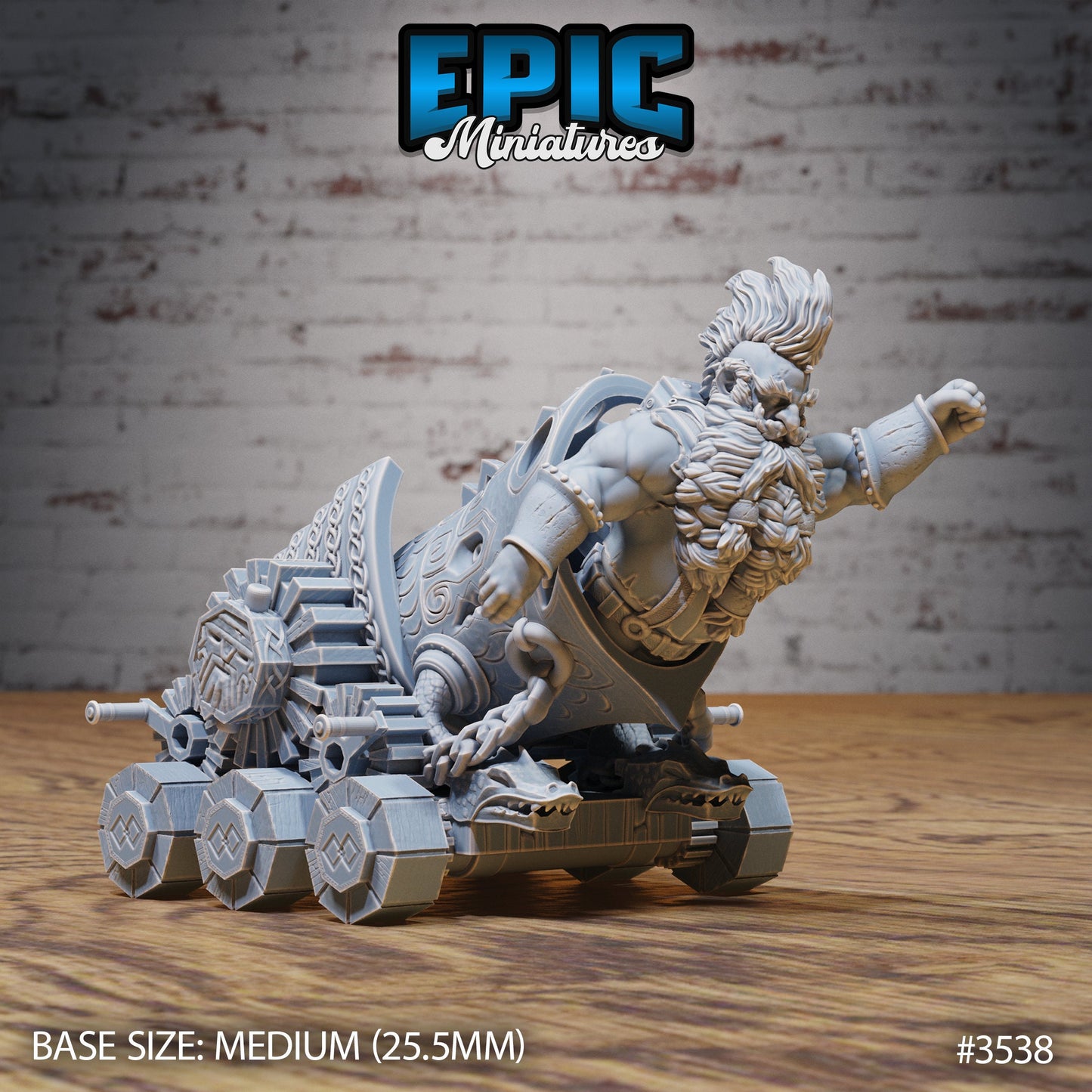 Cannon Dwarf (3 Variants Available) - Epic Miniatures