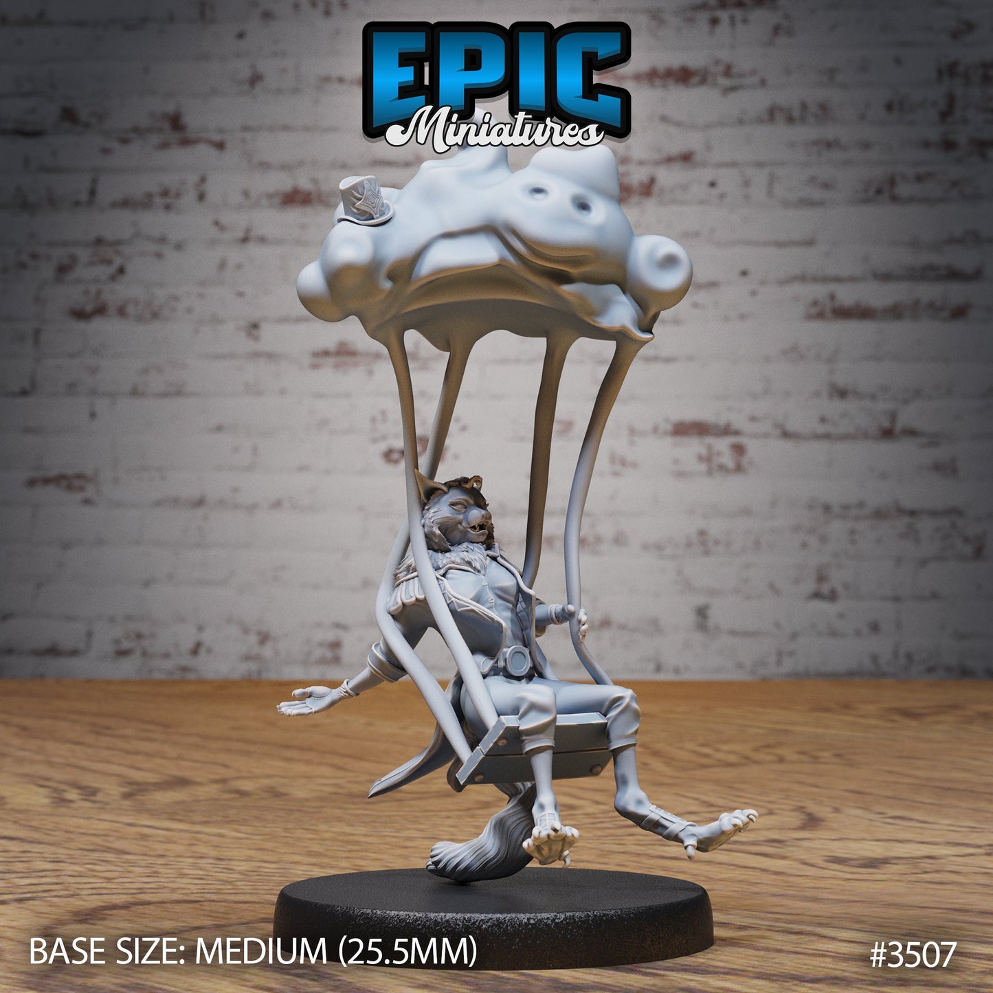 Catfolk Magician (4 Variants Available) - Epic Miniatures