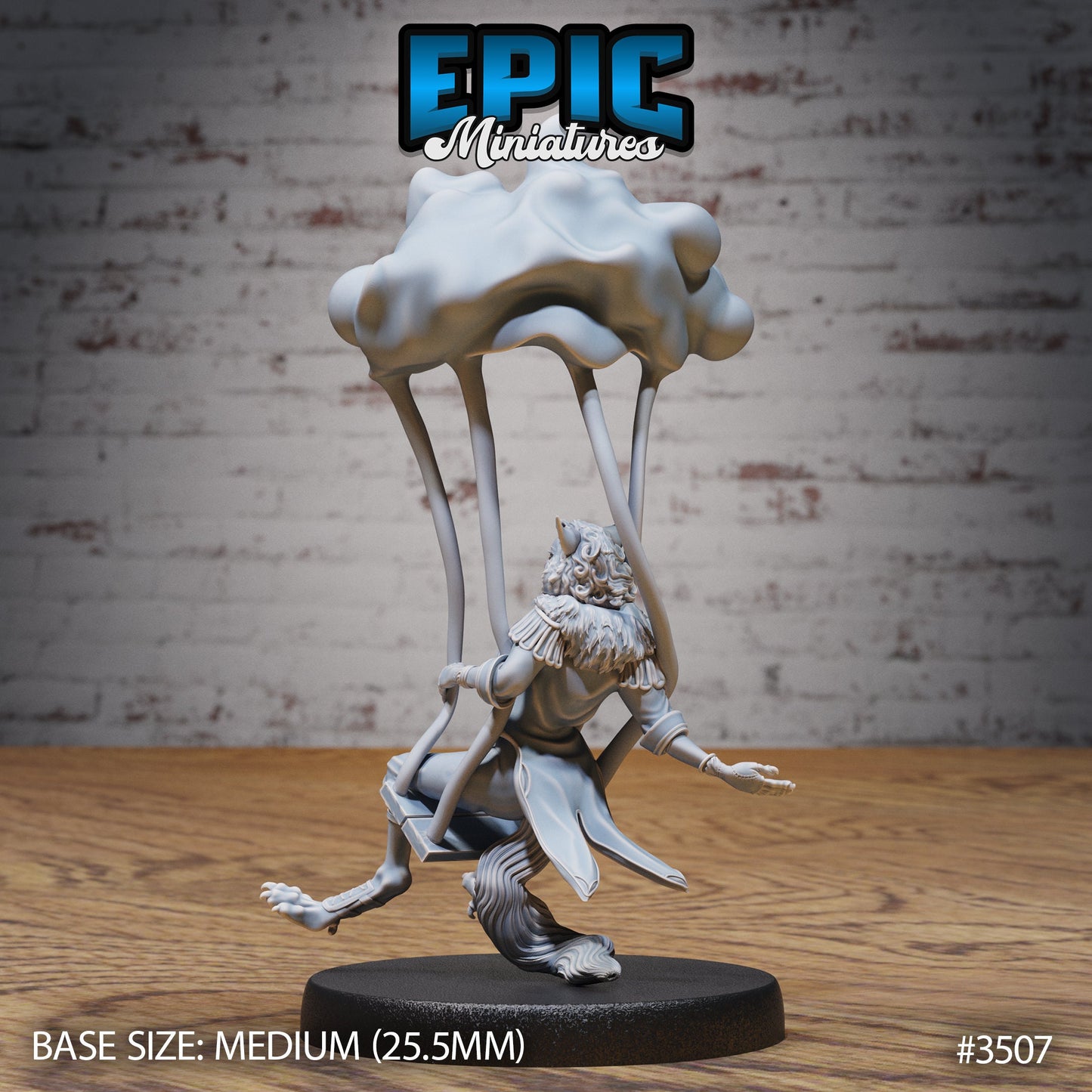 Catfolk Magician (4 Variants Available) - Epic Miniatures