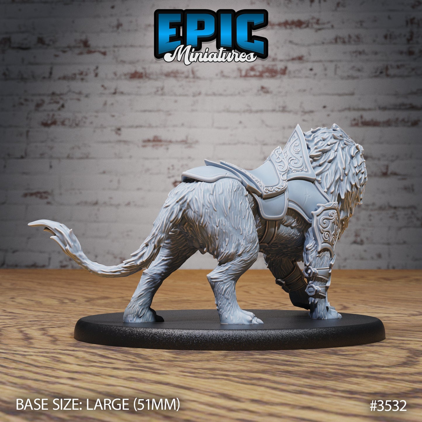 Lion (4 Variants Available) - Epic Miniatures