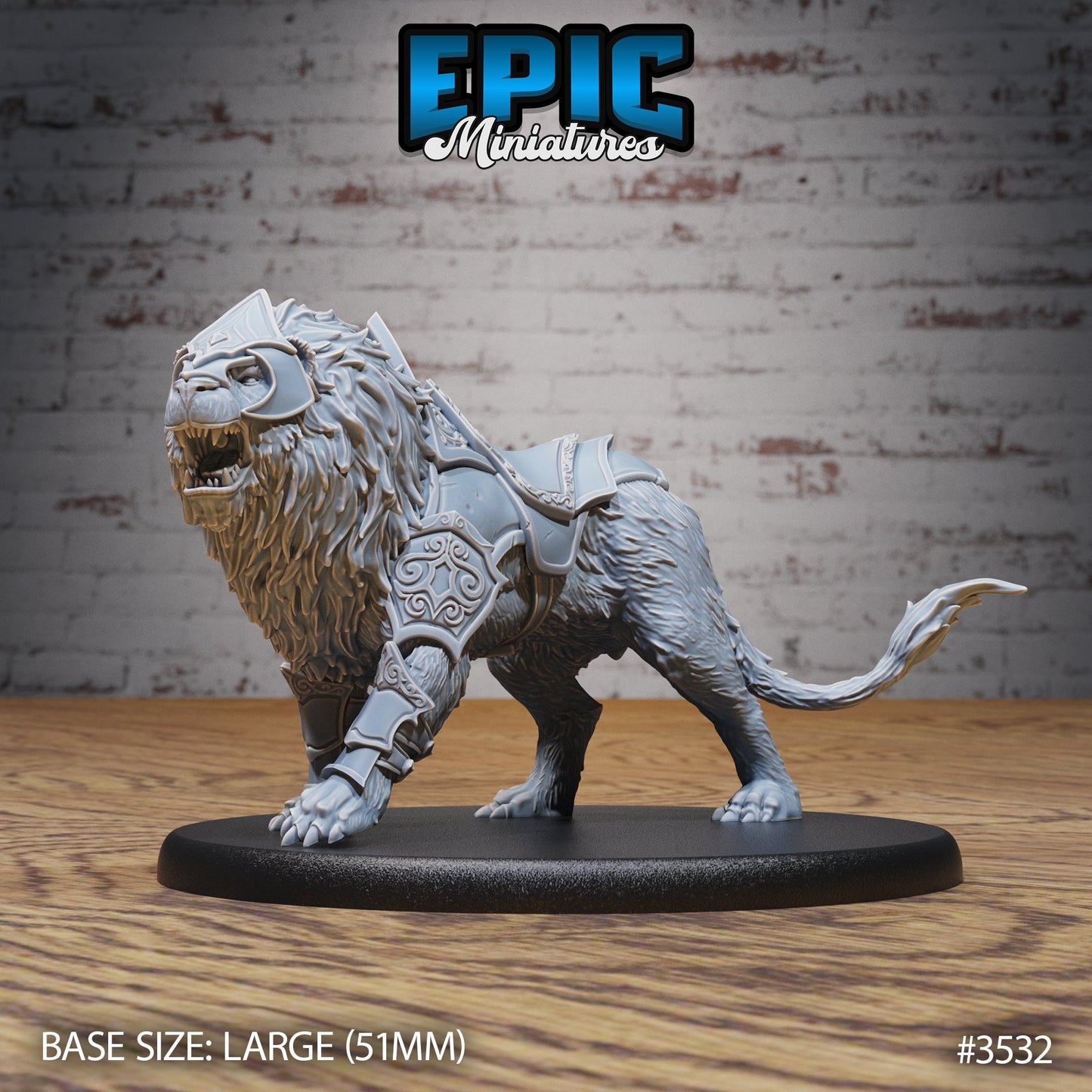 Lion (4 Variants Available) - Epic Miniatures