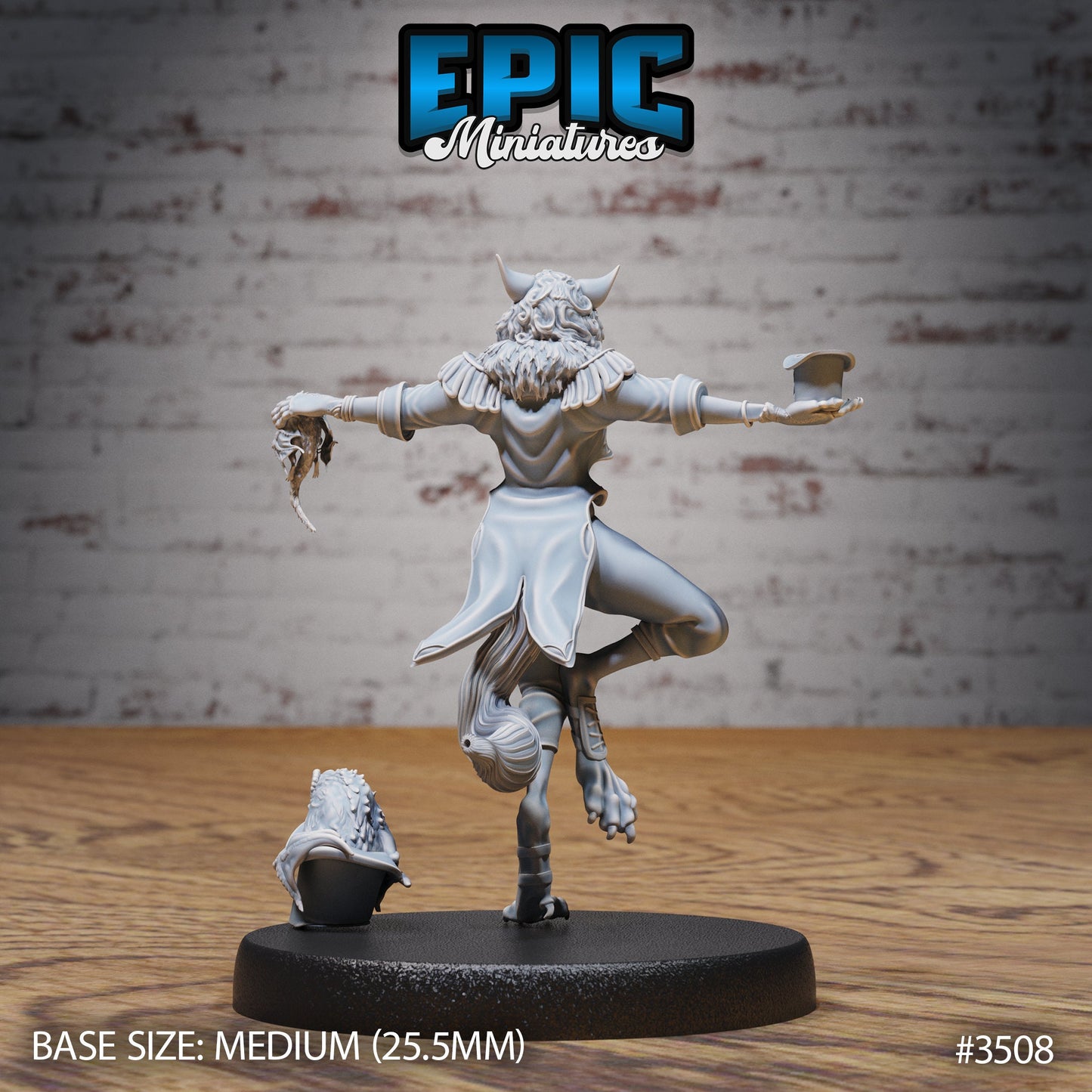 Catfolk Magician (4 Variants Available) - Epic Miniatures