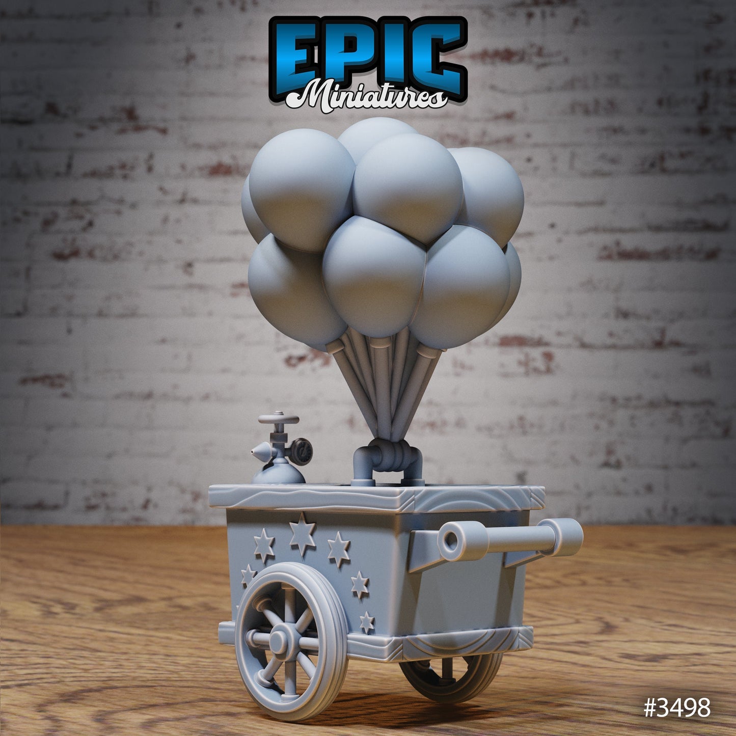 Carnival Shops, Terrain Set - Epic Miniatures