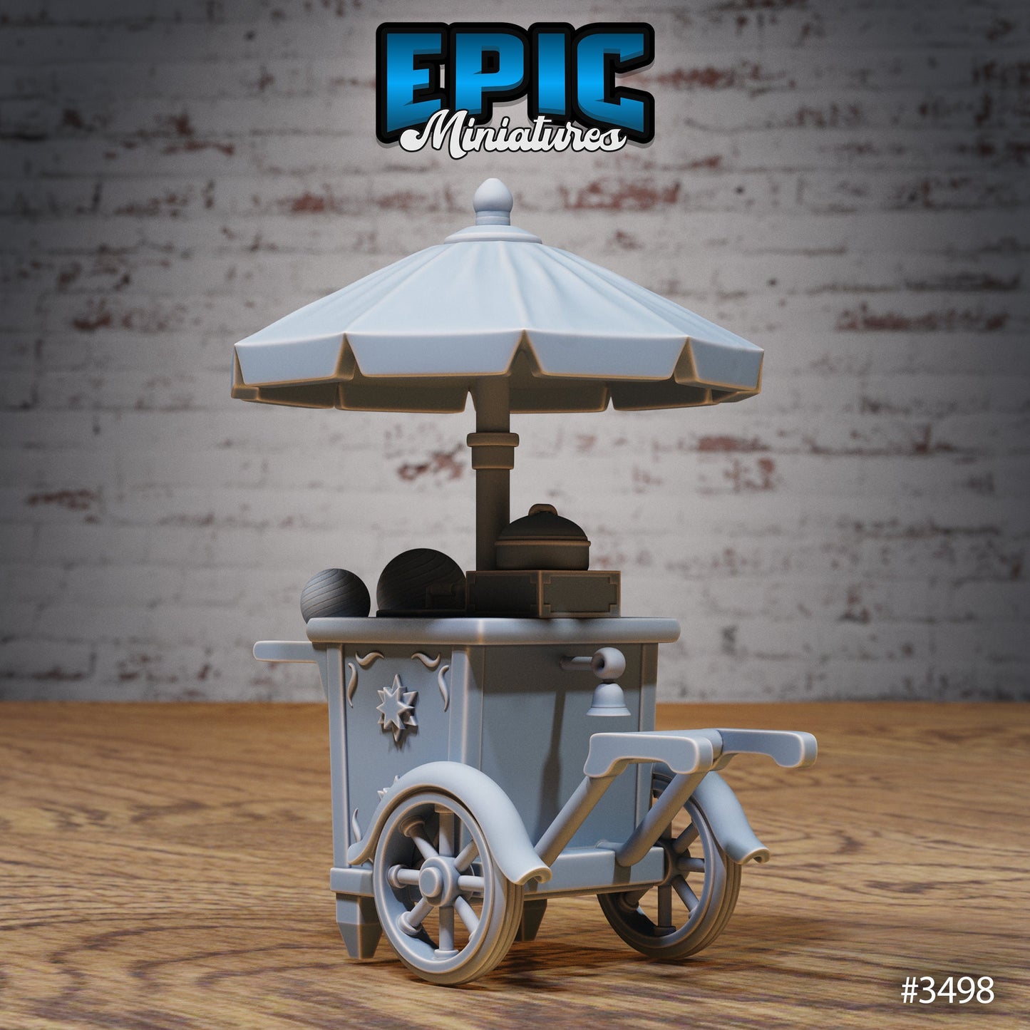 Carnival Shops, Terrain Set - Epic Miniatures