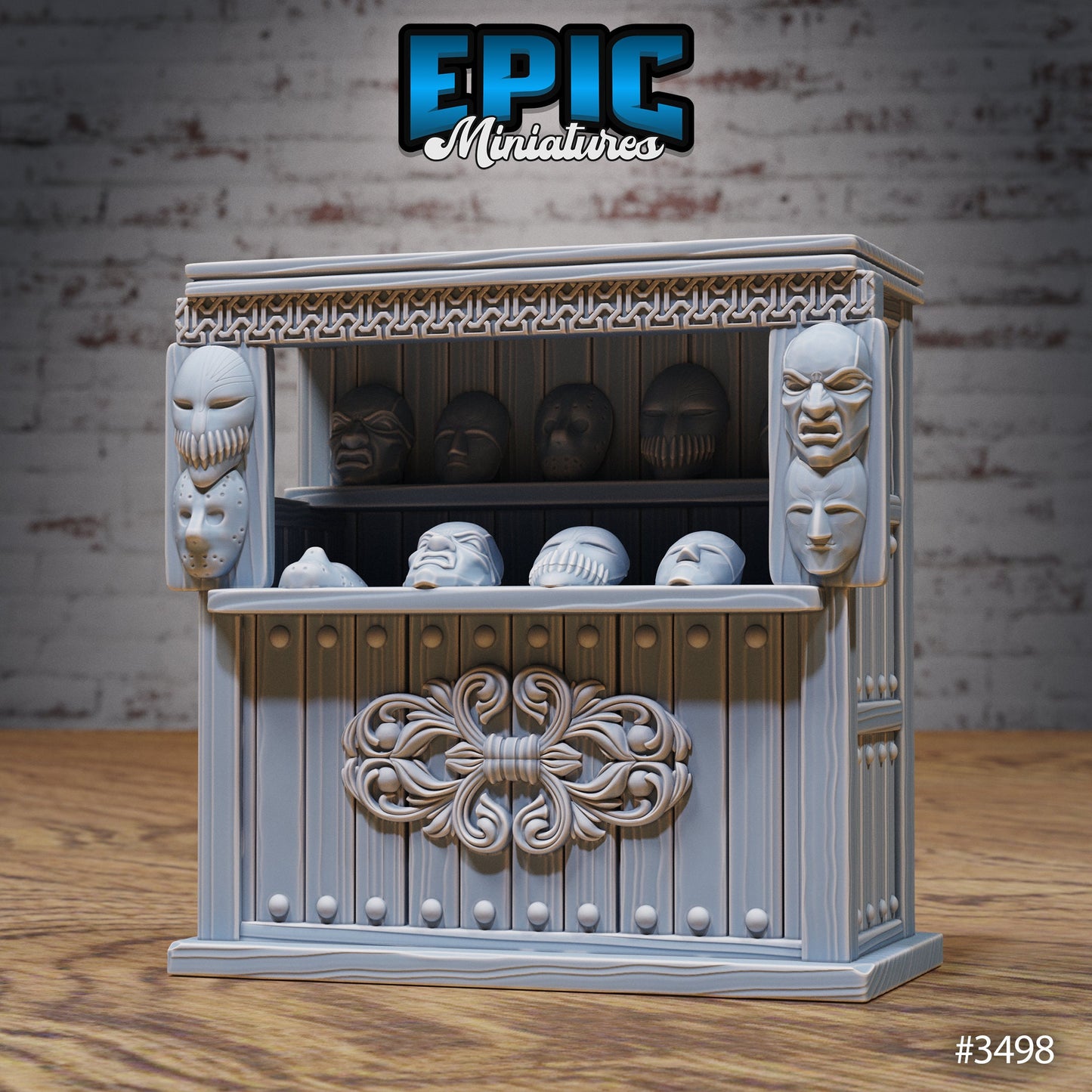 Carnival Shops, Terrain Set - Epic Miniatures