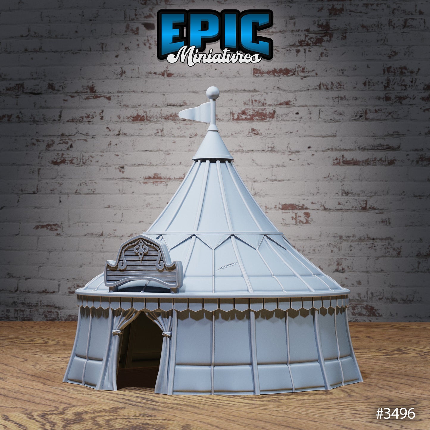 Carnival Tents, Terrain Set - Epic Miniatures