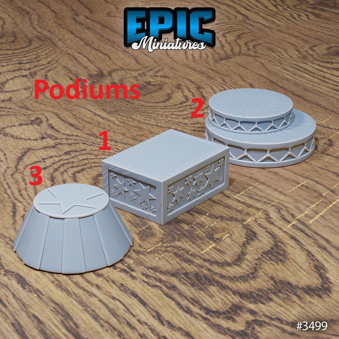 Carnival Scatter, Set 1 - Epic Miniatures