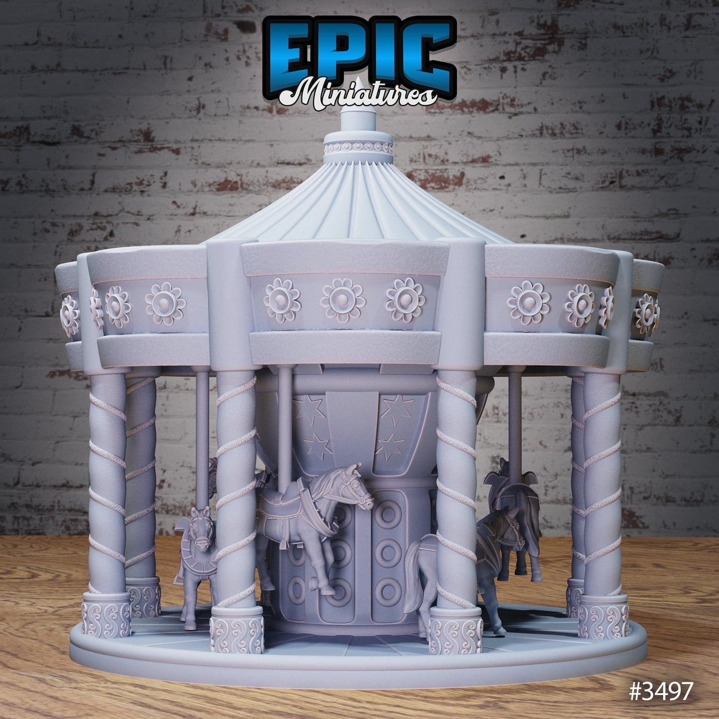 Carnival Rides, Terrain Set - Epic Miniatures