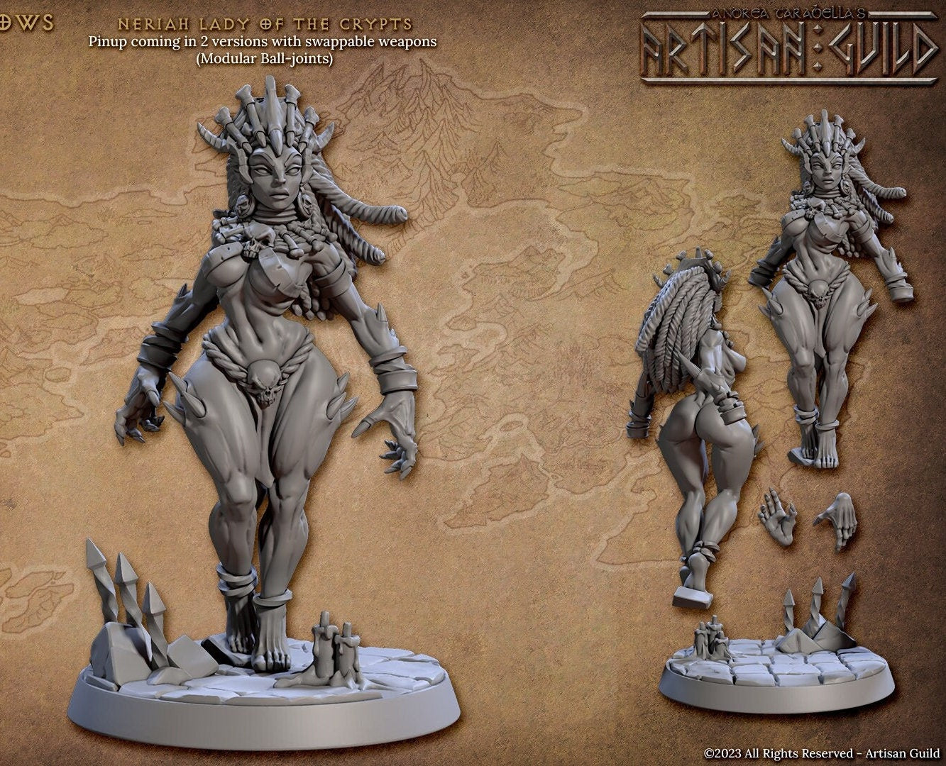 Neria, Lady of the Crypts - Artisan Guild