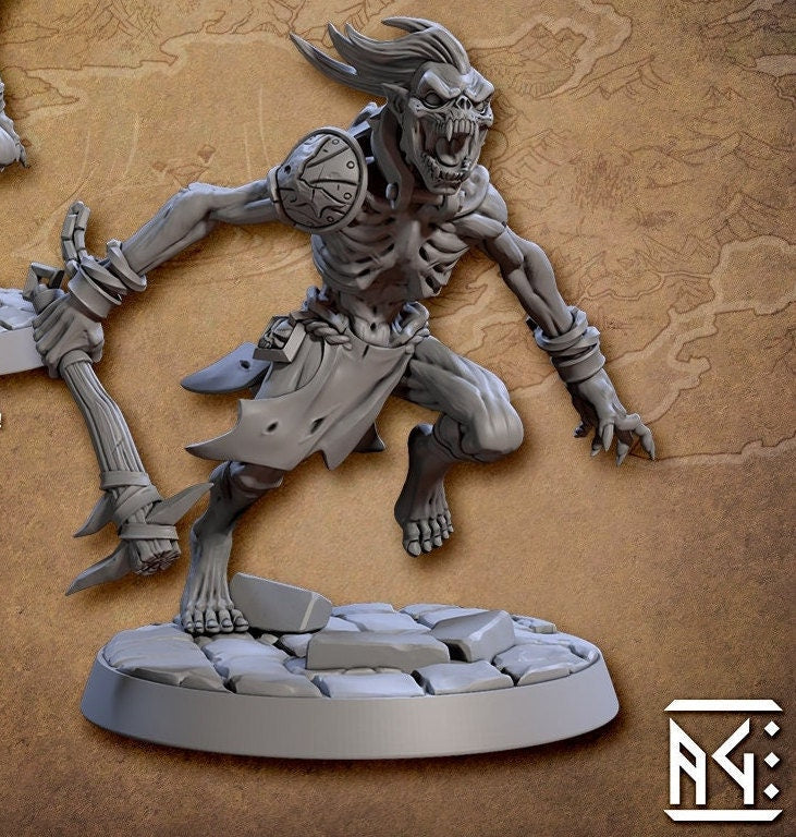 Barrow Ghouls, Weapons Set (6 Variants Available) - Artisan Guild