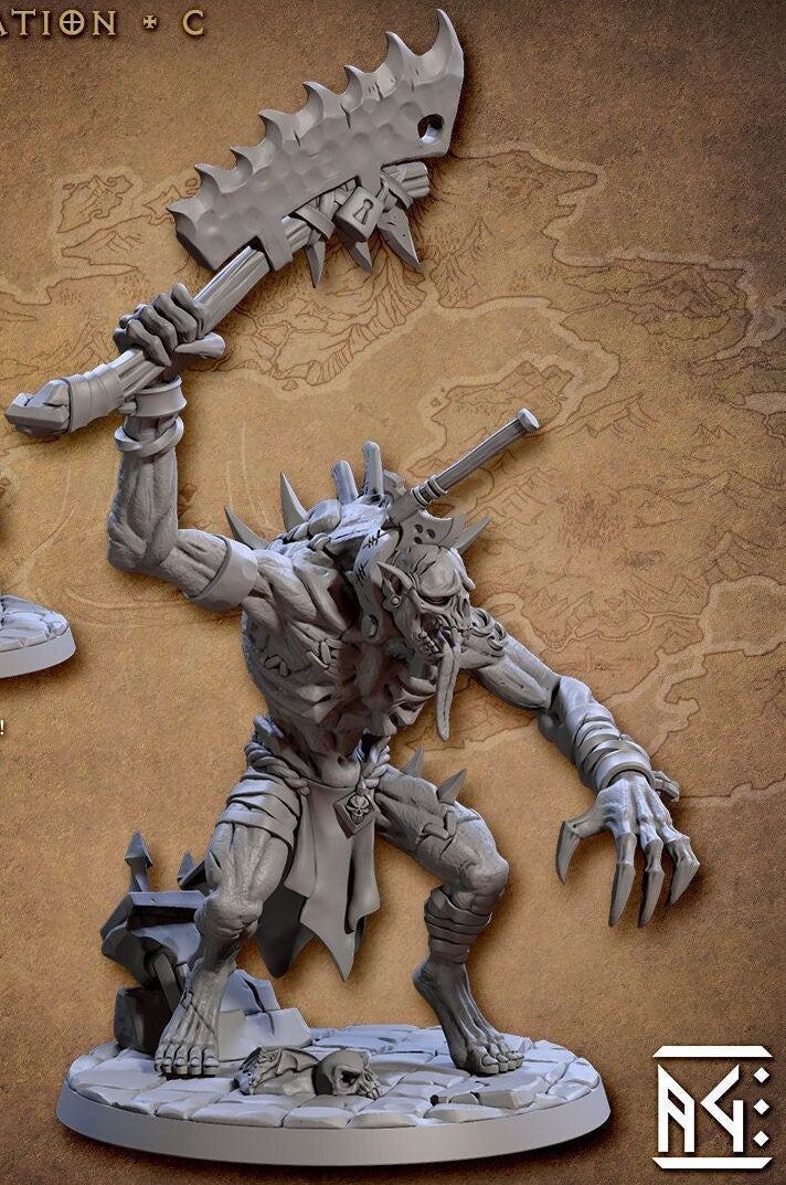 Barrow Abomination C (2 Variants Available) - Artisan Guild