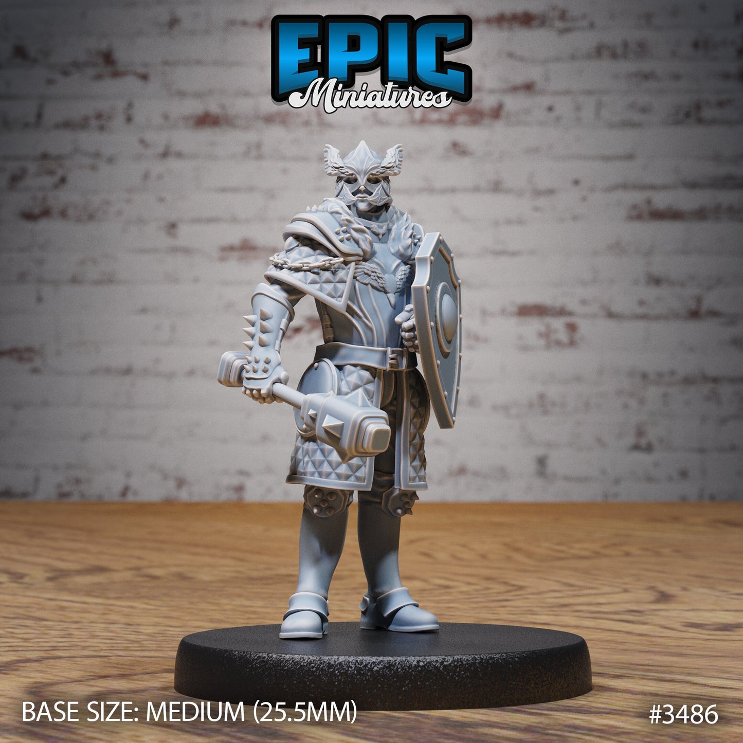 Knight Sir Rollant (3 Variants Available) - Epic Miniatures
