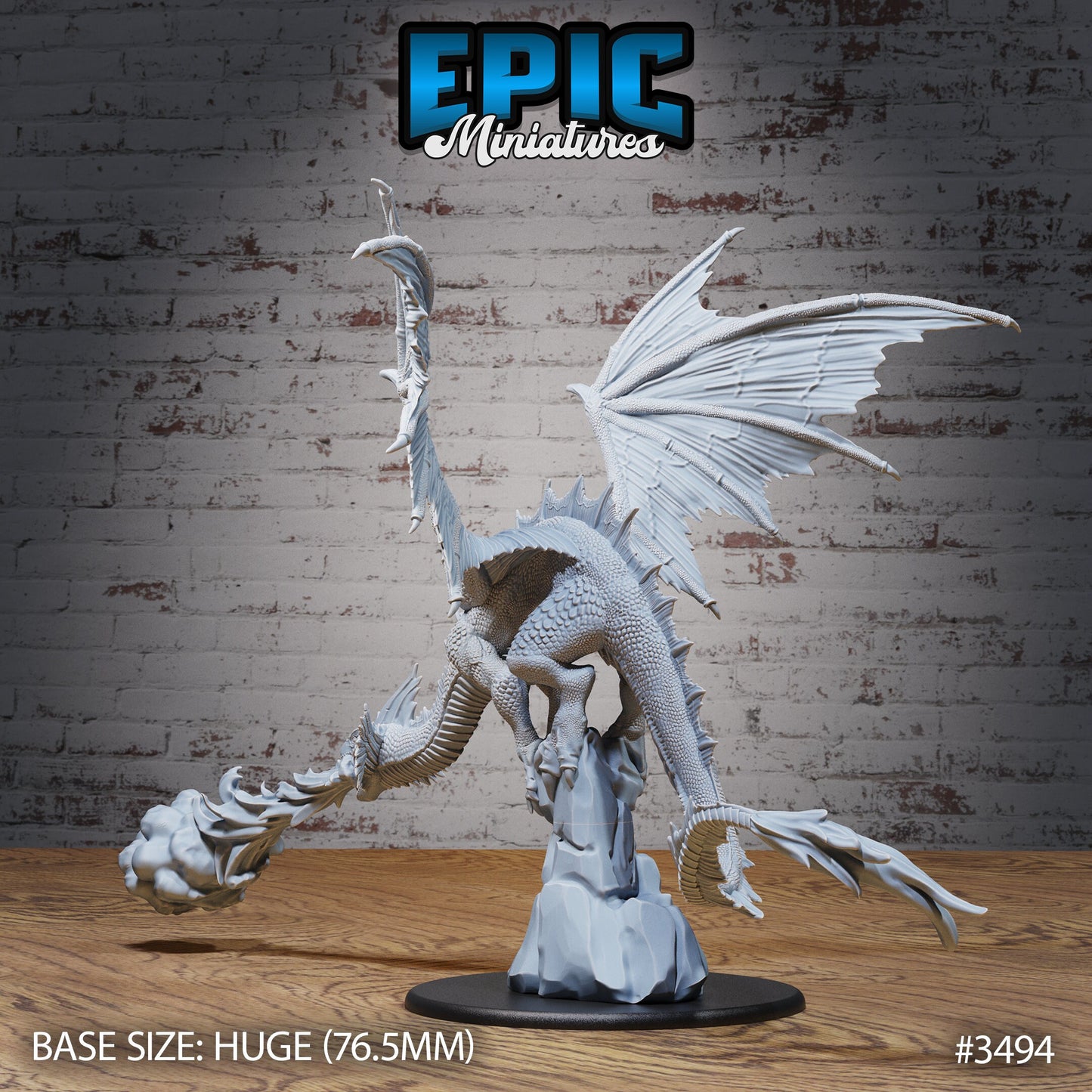 Mirage Dragon (4 Variants Available) - Epic Miniatures