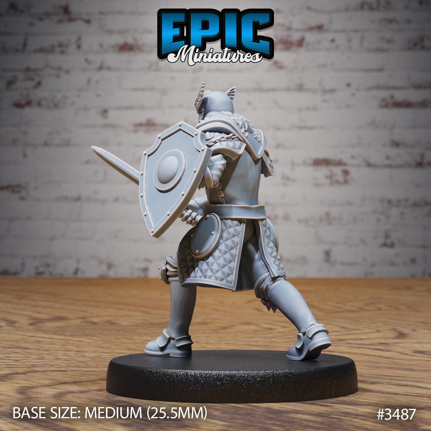 Knight Sir Rollant (3 Variants Available) - Epic Miniatures