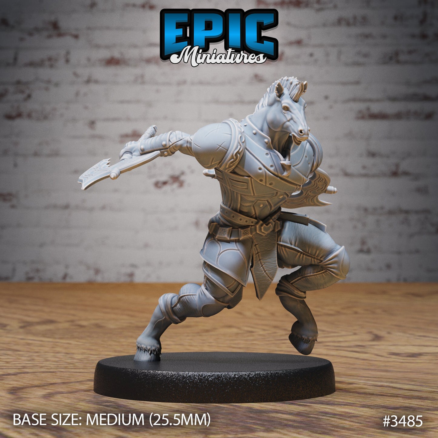 Horse Folk Knight (3 Variants Available) - Epic Miniatures