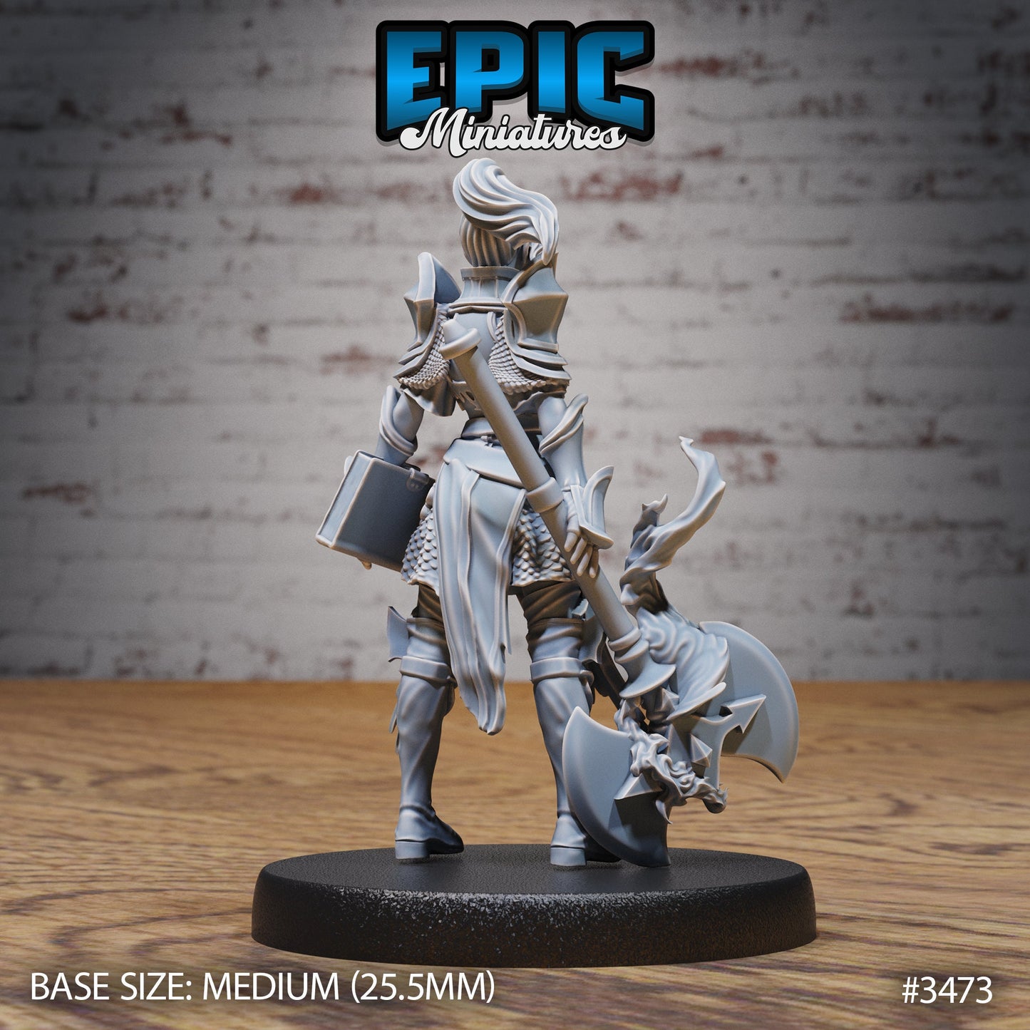 Knight Lady Joan (4 Variants Available) - Epic Miniatures